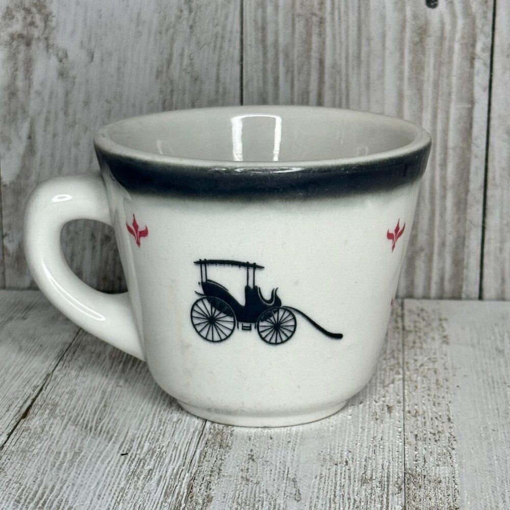 Vintage Wellsville China Char-Steakhouse Coffee Cup Restaurantware Mug